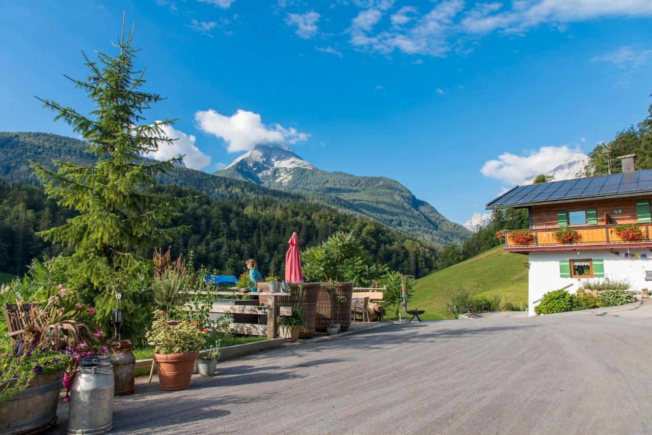 Ferienhaus Wiesenlehen บิชอฟสวีเซิน ภายนอก รูปภาพ