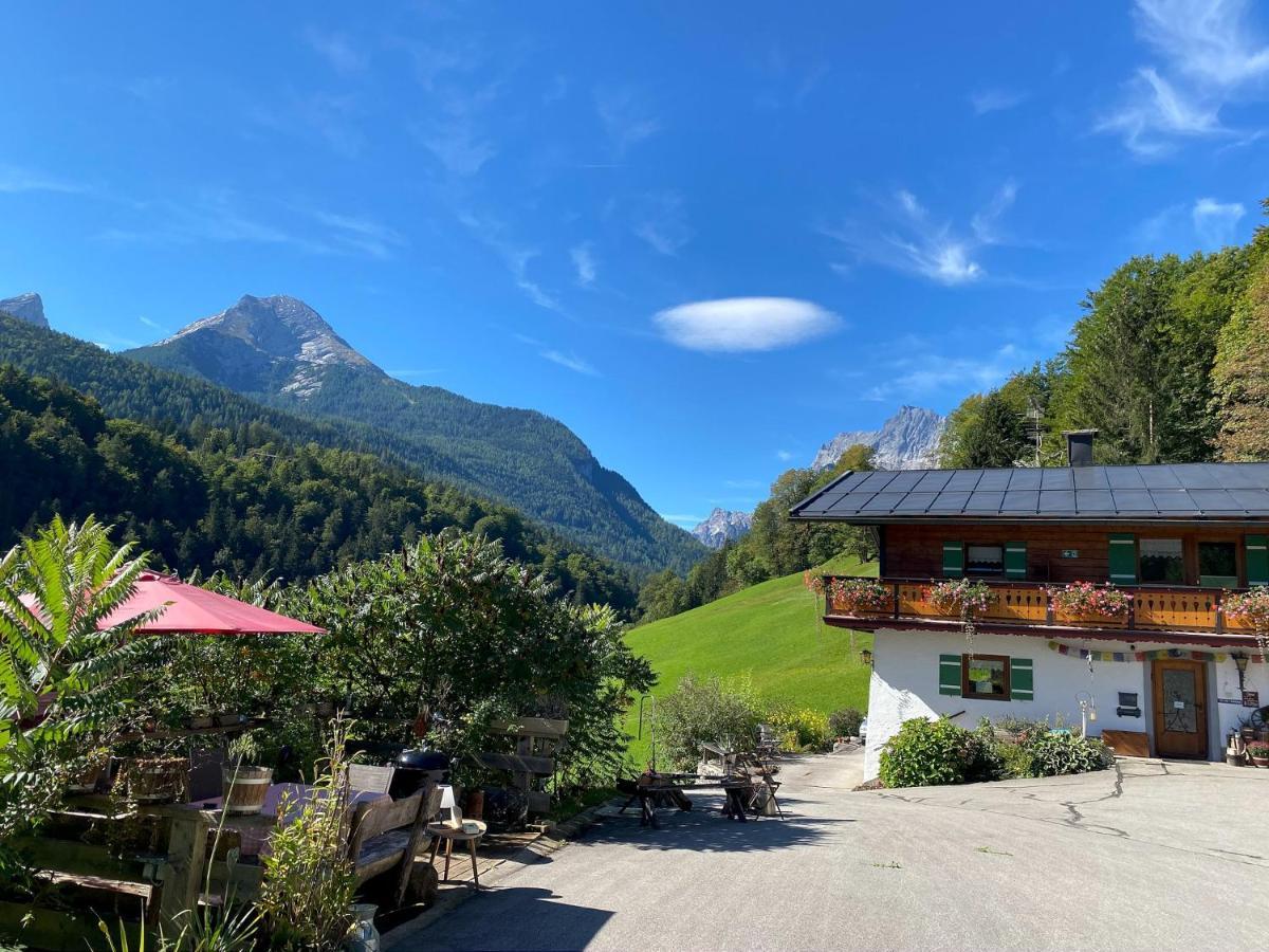Ferienhaus Wiesenlehen บิชอฟสวีเซิน ภายนอก รูปภาพ