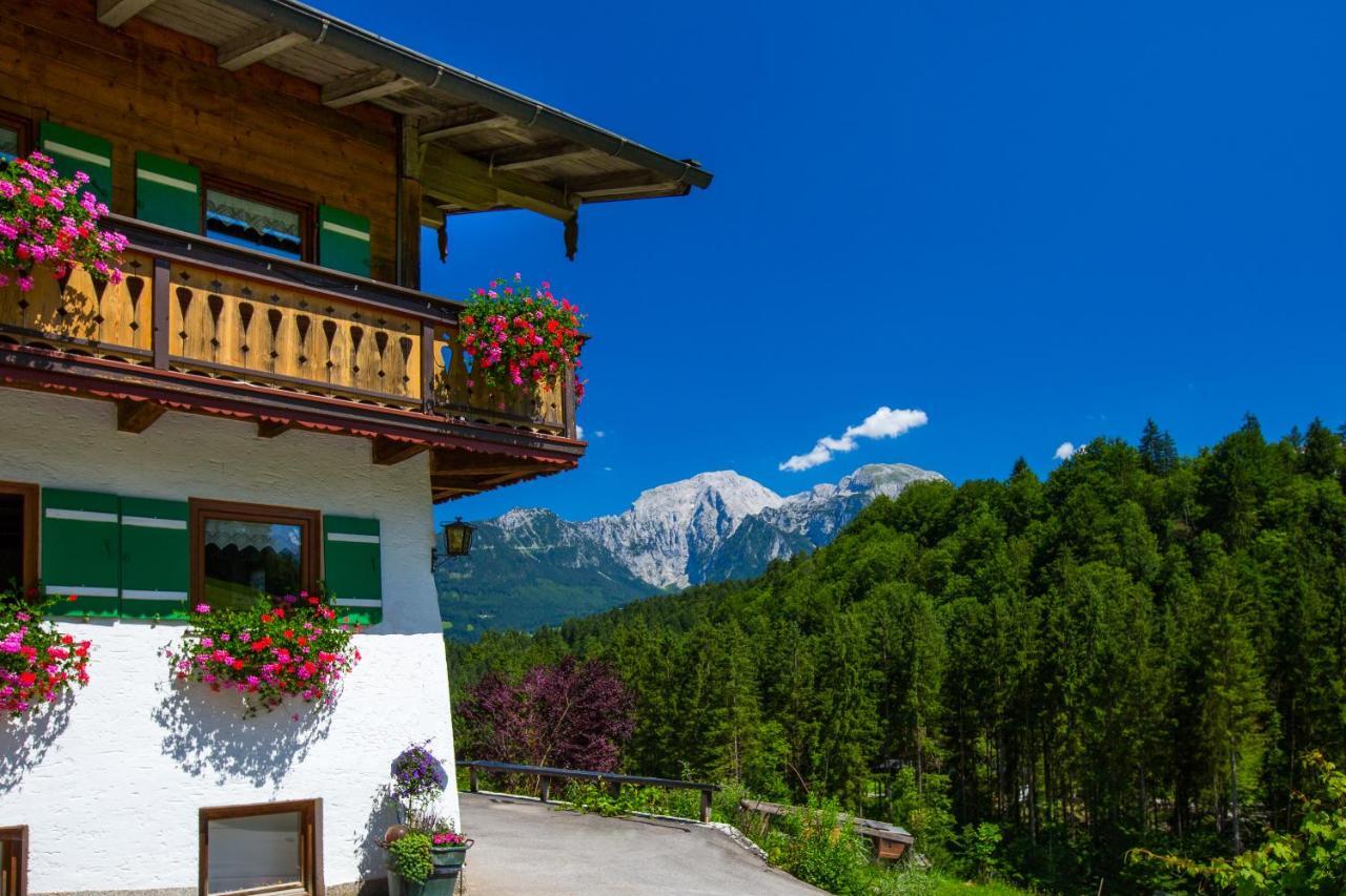Ferienhaus Wiesenlehen บิชอฟสวีเซิน ภายนอก รูปภาพ